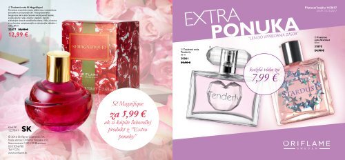 Extra ponuka Oriflame 2017/14