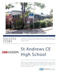 Success Story Brochure - St Andrew's High School