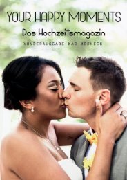 Your Happy Moments Hochzeitsmagazin 2017 - Sonderausgabe Bad Berneck -