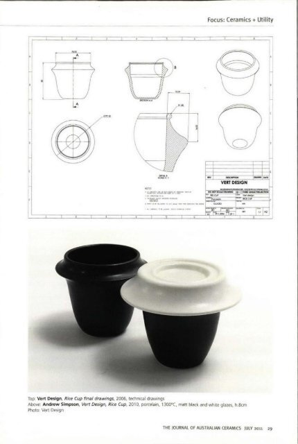 The Journal of Australian Ceramics Vol 50 No 2 July 2011