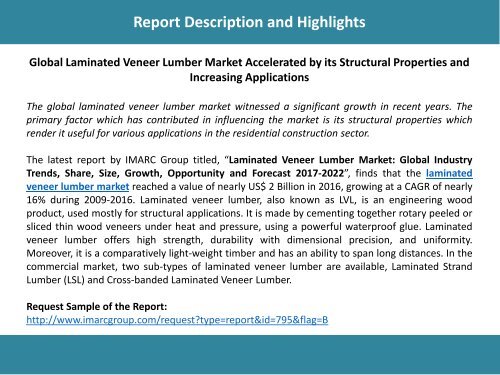 Global Laminated Veneer Lumber Market Share, Size, Trends and Forecast 2017-2022