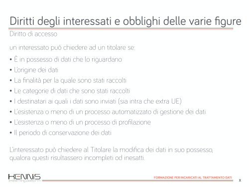 Regolamento e codice Privacy