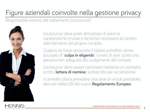 Regolamento e codice Privacy