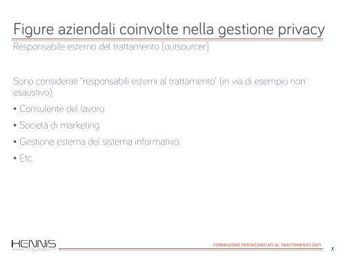 Regolamento e codice Privacy