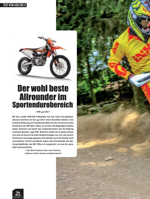 Motocross Enduro Ausgabe 11/2017