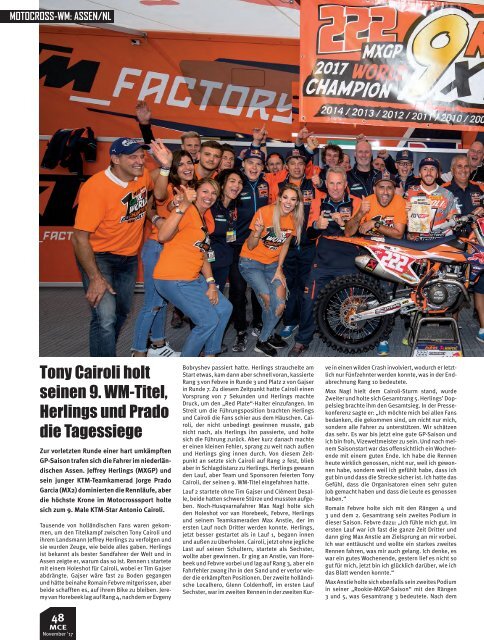  Motocross Enduro Ausgabe 11/2017