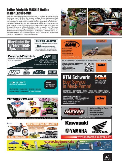  Motocross Enduro Ausgabe 11/2017