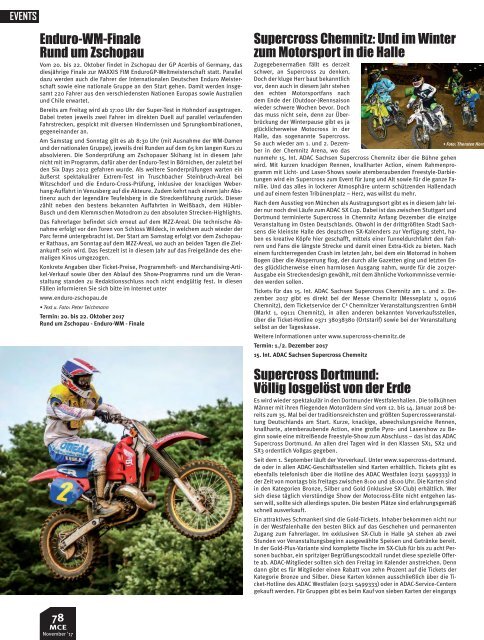  Motocross Enduro Ausgabe 11/2017