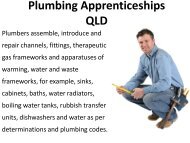 Plumbing Apprenticeships QLD- Sesat