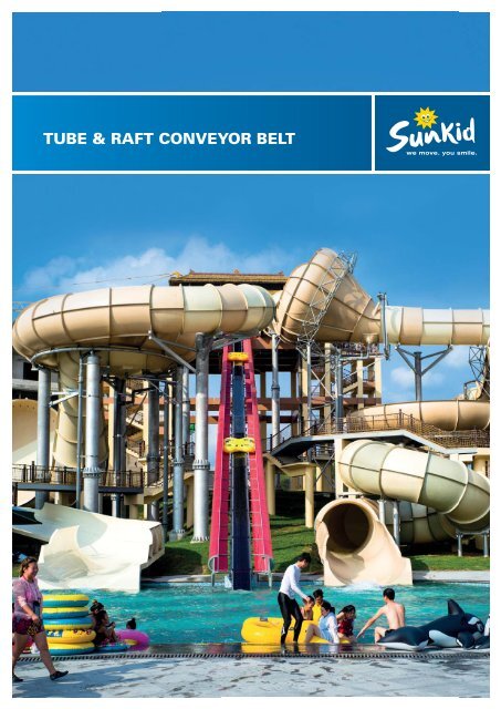 Sunkid Tube and Raft Conveyor Belt for Water Parks 