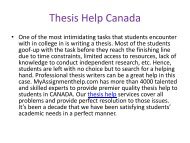 Thesis Help Online At Low Price From MyAssignmenthelp.com