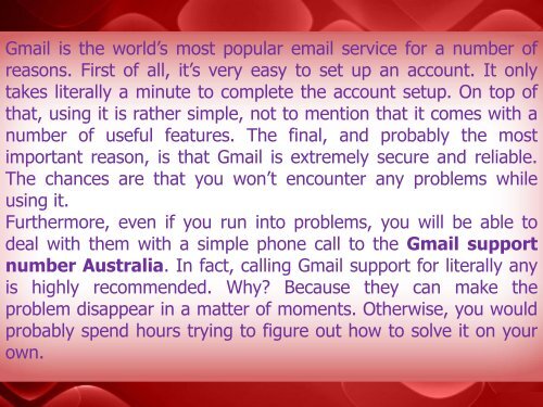 Common Email Problems Which Require Calling Gmail Support Number