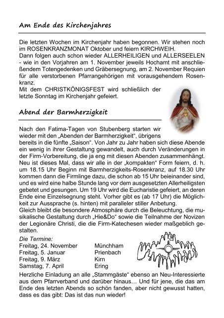 Allerheiligen 2017 - online