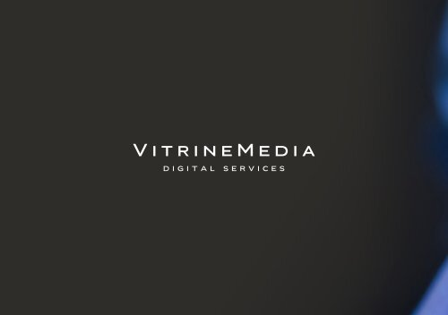 VitrineMedia Brochure 2017 Real Estate