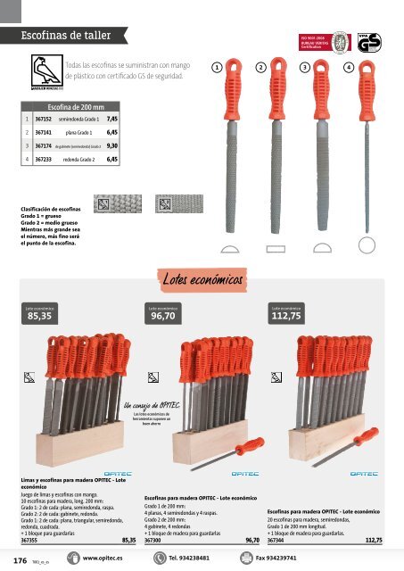 OPITEC Catálogo general España 2017/18 (T001)