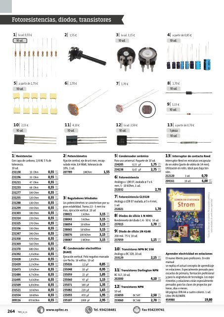 OPITEC Catálogo general España 2017/18 (T001)