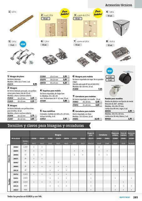 OPITEC Catálogo general España 2017/18 (T001)