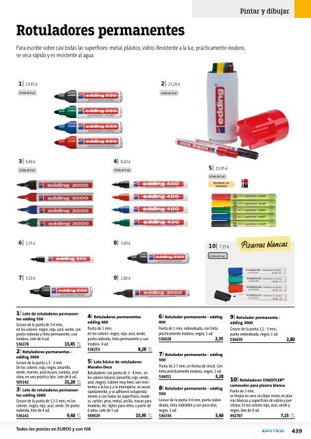 OPITEC Catálogo general España 2017/18 (T001)