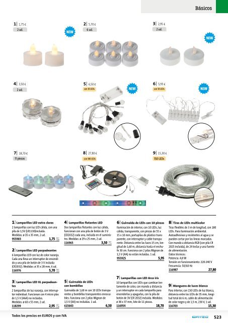 OPITEC Catálogo general España 2017/18 (T001)