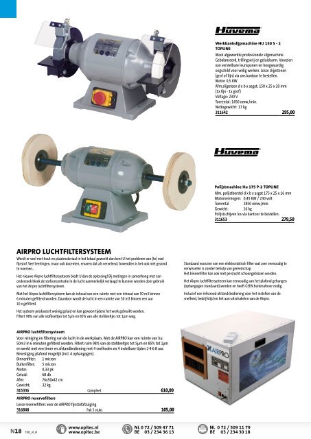 OPITEC Hoofdcatalogus Nederland 2017/18 (T001)