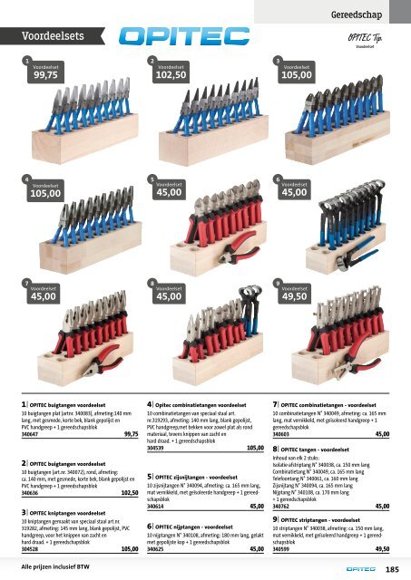 OPITEC Hoofdcatalogus Nederland 2017/18 (T001)