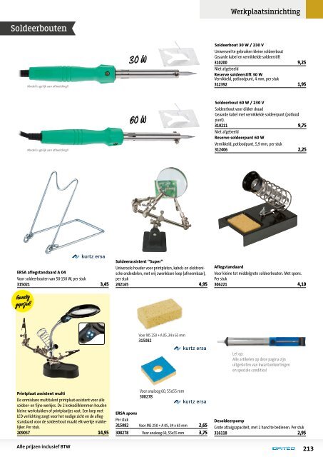 OPITEC Hoofdcatalogus Nederland 2017/18 (T001)