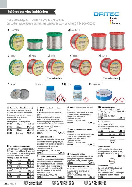 OPITEC Hoofdcatalogus Nederland 2017/18 (T001)