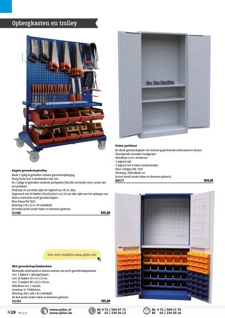 OPITEC Hoofdcatalogus Nederland 2017/18 (T001)