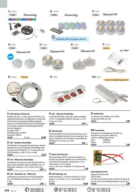 OPITEC Hoofdcatalogus Nederland 2017/18 (T001)