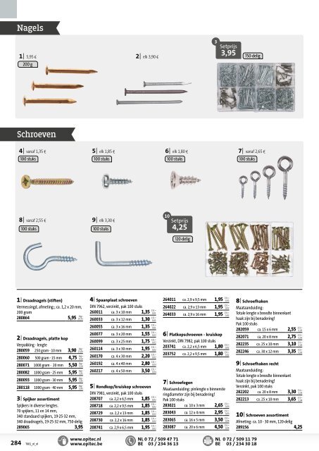 OPITEC Hoofdcatalogus Nederland 2017/18 (T001)