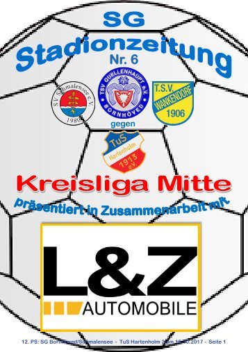 TSV  Stadionzeitung 6-2017-151017