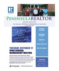 Peninsula REALTOR® October 2017