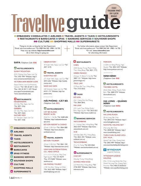 TRAVELLIVE MAGAZINE OCTOBER 2017