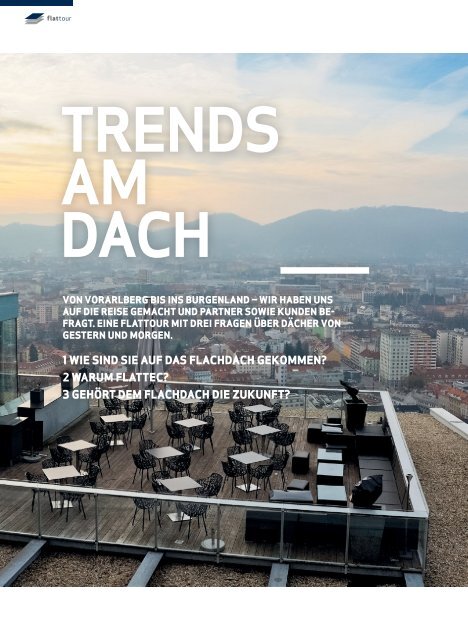 FLATMAG Faszination Flachdach (Ausgabe 6)