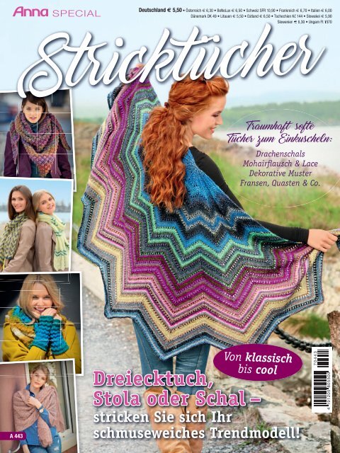 Stricktücher - Zeitschrift Anna Special 443