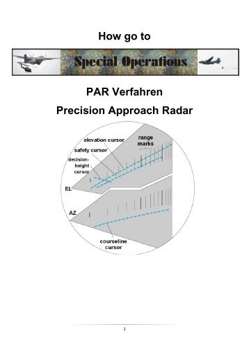 How go to PAR Verfahren Precision Approach Radar - IvAo