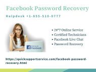 Facebook Password Recovery