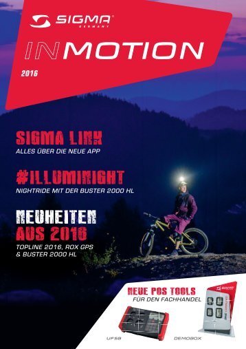 SIGMA SPORT // Inmotion // 01/2016