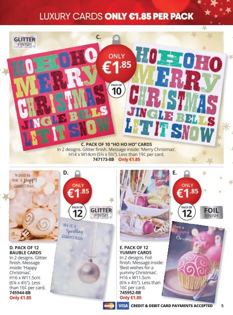 Spain Kleeneze AutumnWinter Christmas Sale (English)