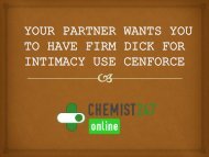 Cenforce Helps In Boosting Your Intimacy Sessions