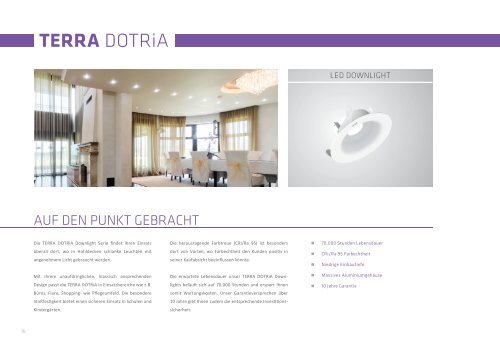 TERRA LIGHTING - Produktkatalog 10/2017