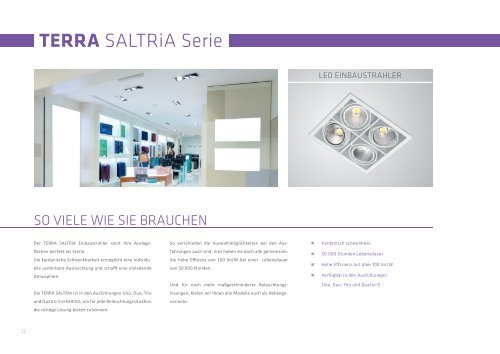 TERRA LIGHTING - Produktkatalog 10/2017