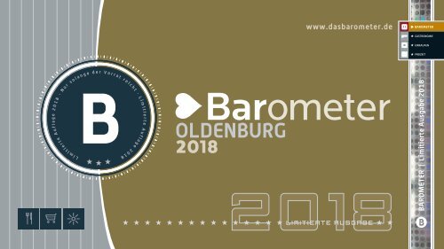 BAROMETER OLDENBURG | Limitierte Ausgabe 2018