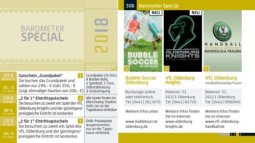 BAROMETER OLDENBURG | Limitierte Ausgabe 2018