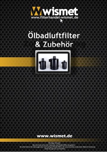 Ölbadluftfilter bei Wismet - KLICKVERSTION