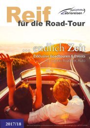 Reif für die Roadtour -  Cabrioreisen Roadster Tour 2018