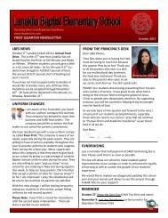 Newsletter 1st Quarter 2017-18