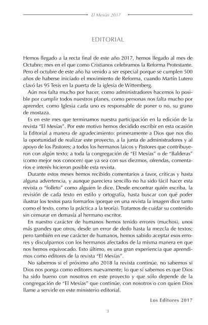 Revista El Mesías - Num 05