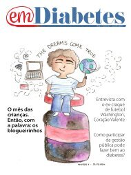 EmDiabetes: Edição de Setembro – Revista Em Diabetes